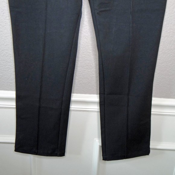Seraphine Maternity Black Slim Over the Bump Trouser Work Pant Size 14 NWT - Picture 5 of 13